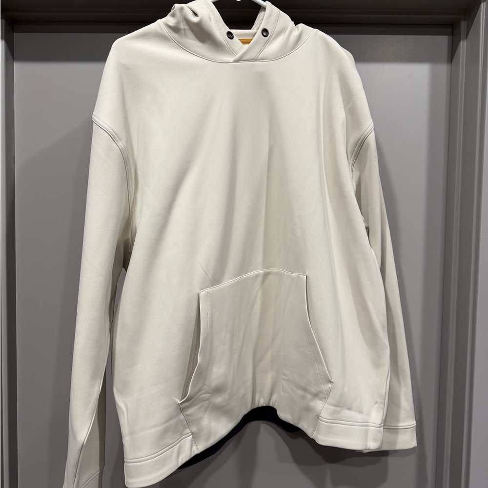 Rhone Men's Cream Hoodie